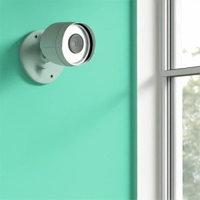 South Fulton vivint camera facing a window